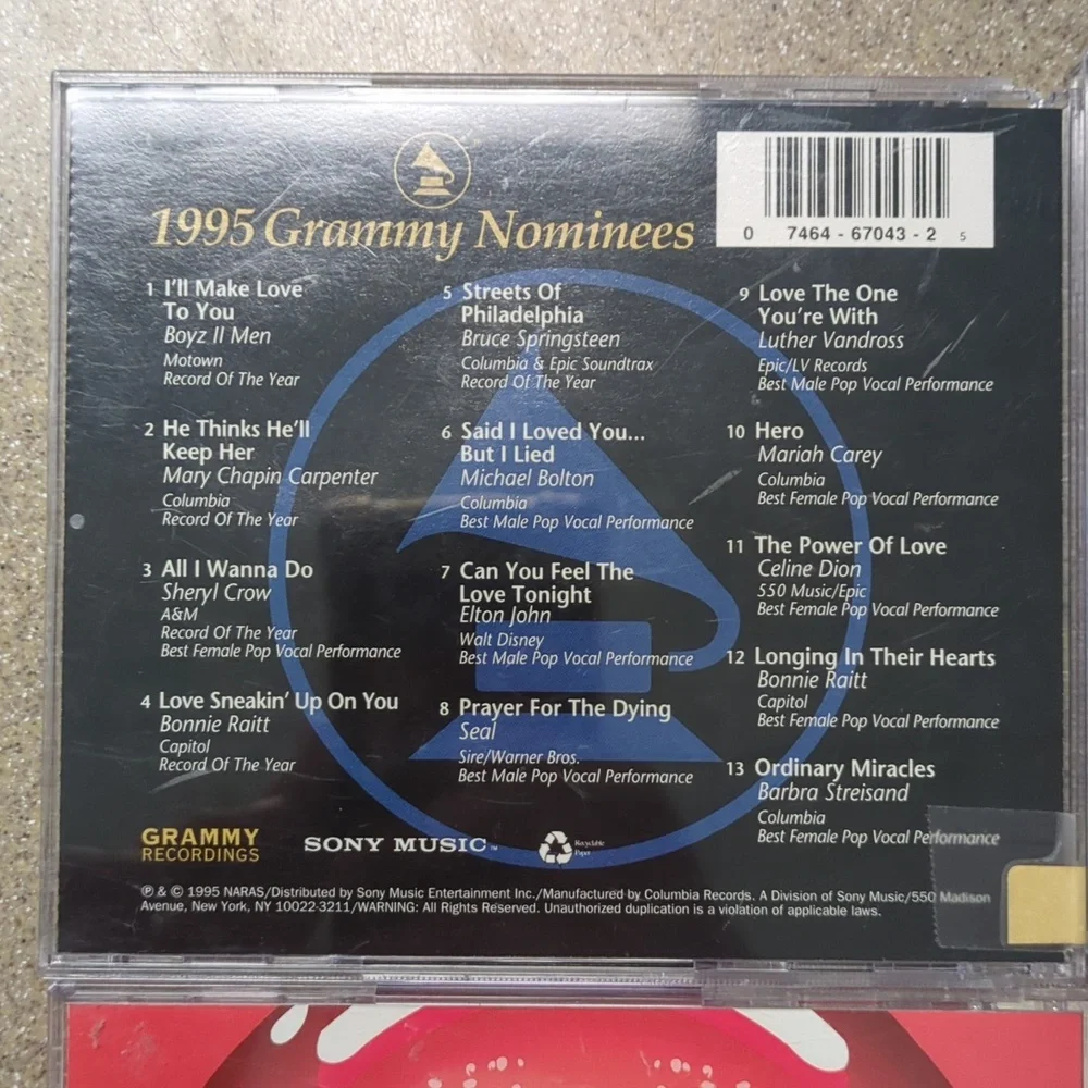1995 Grammy Nominees CD Collection - Picture 3 of 7